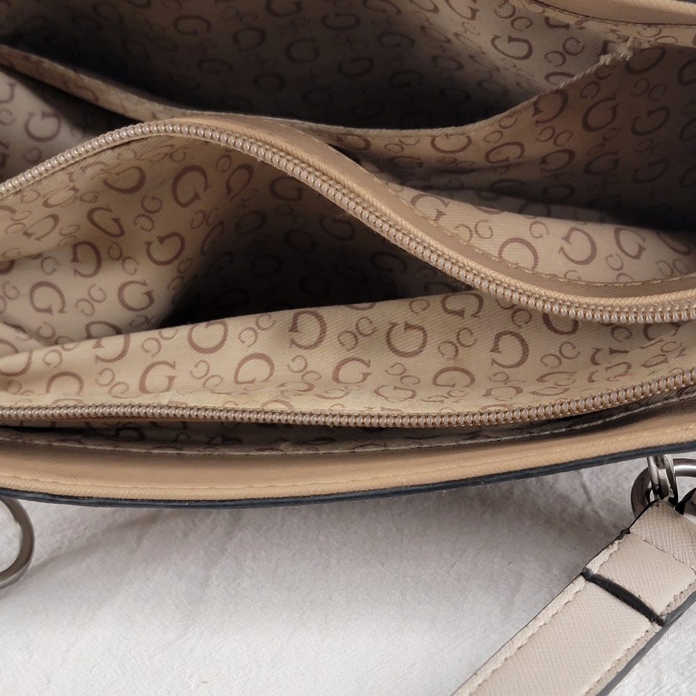 Guess Beige Tote Bag - Picture 10 of 15